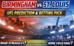 RBD's UFL Pick for Birmingham vs. St. Louis