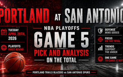 Portland vs San Antonio Total Pick | Game 5