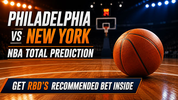 RBD's Philadelphia 76ers at NY Knicks Total Pick for Game 1