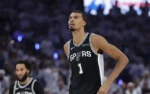 San Antonio Spurs at New York Knicks NBA matchup graphic with total pick and analysis from RBD