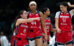 Toronto at Washington Mystics WNBA matchup graphic with spread pick and analysis from RBD