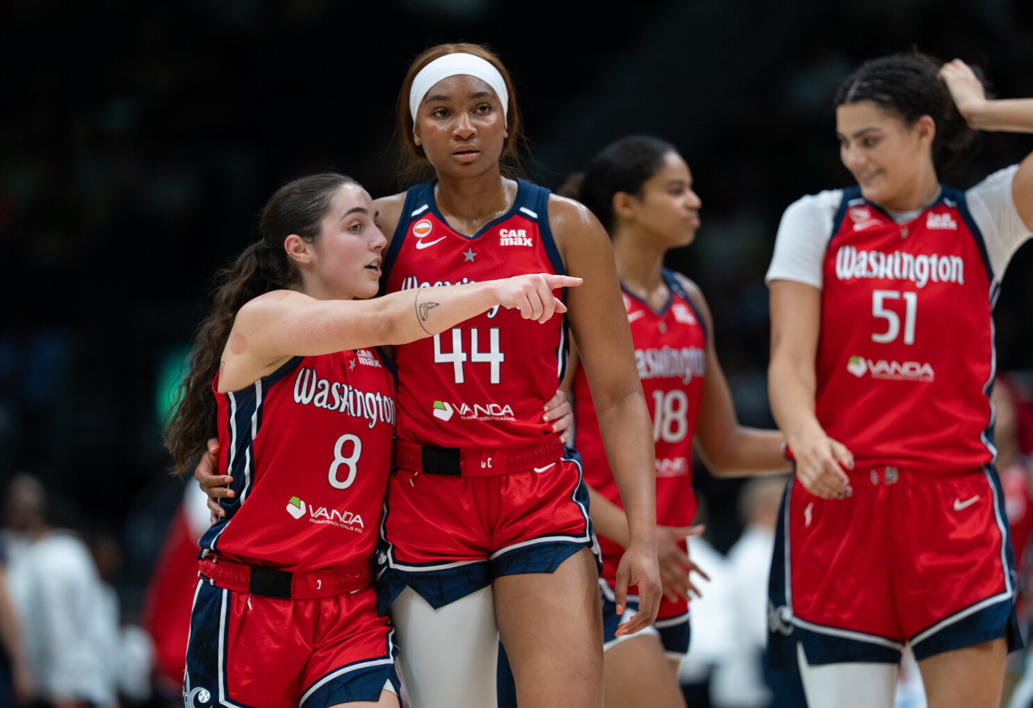 Toronto at Washington Mystics WNBA Spread Pick Toronto at Washington Mystics WNBA matchup graphic with spread pick and analysis from RBD