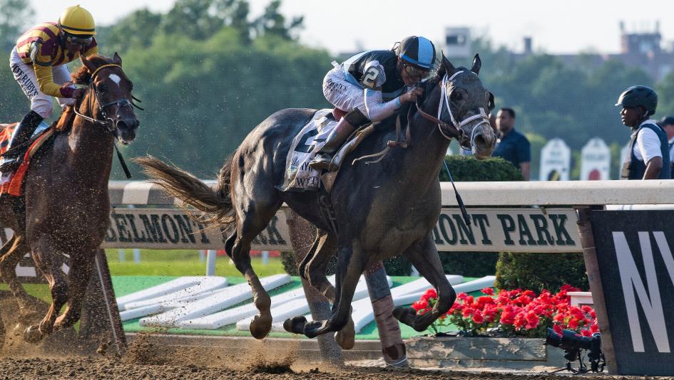 Belmont Stakes 2026 Picks Saratoga Thoroughbred horses racing down the stretch at Saratoga for the 2026 Belmont Stakes picks and longshots analysis
