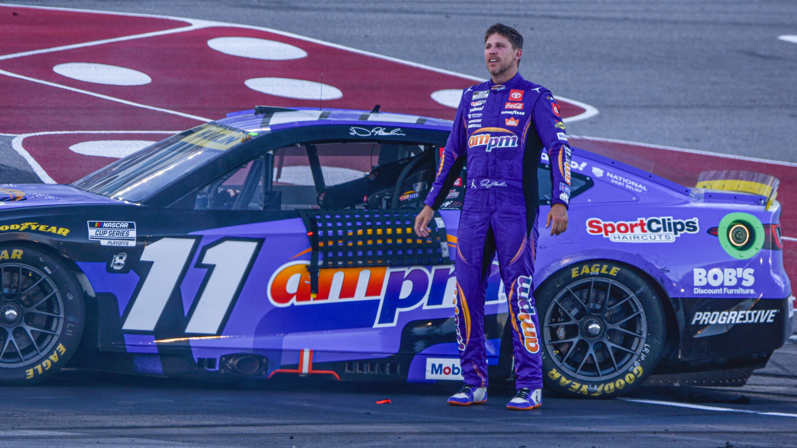 NASCAR Cup Series eero 400 race graphic at Chicagoland Speedway with Sunday picks and analysis