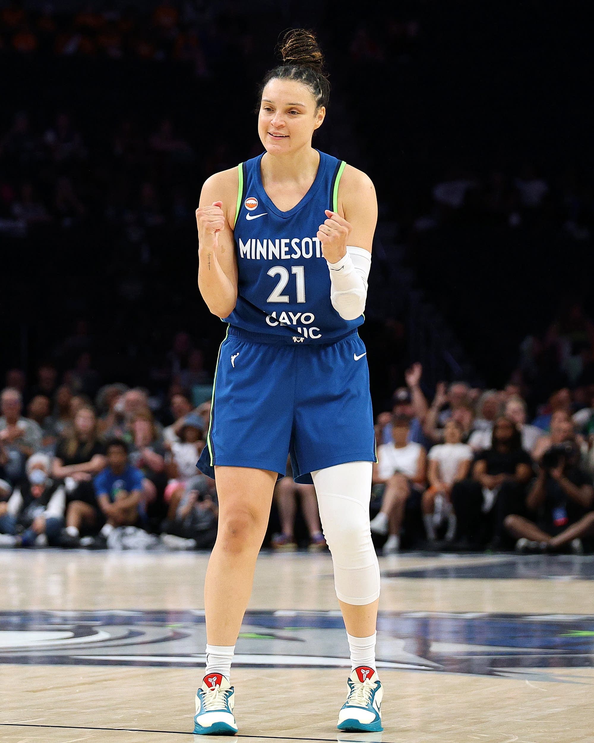 Toronto Tempo at Minnesota Lynx WNBA matchup graphic with total pick and analysis from RBD