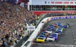 NASCAR Cup Series Window World 450 race graphic at North Wilkesboro Speedway with Sunday night picks and analysis