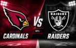 Arizona Cardinals at Las Vegas Raiders NFL preseason Week 1 matchup graphic with pick and analysis from Joe Jensen