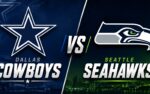 Dallas Cowboys at Seattle Seahawks NFL preseason Week 1 matchup graphic with spread pick and analysis from Joe Jensen