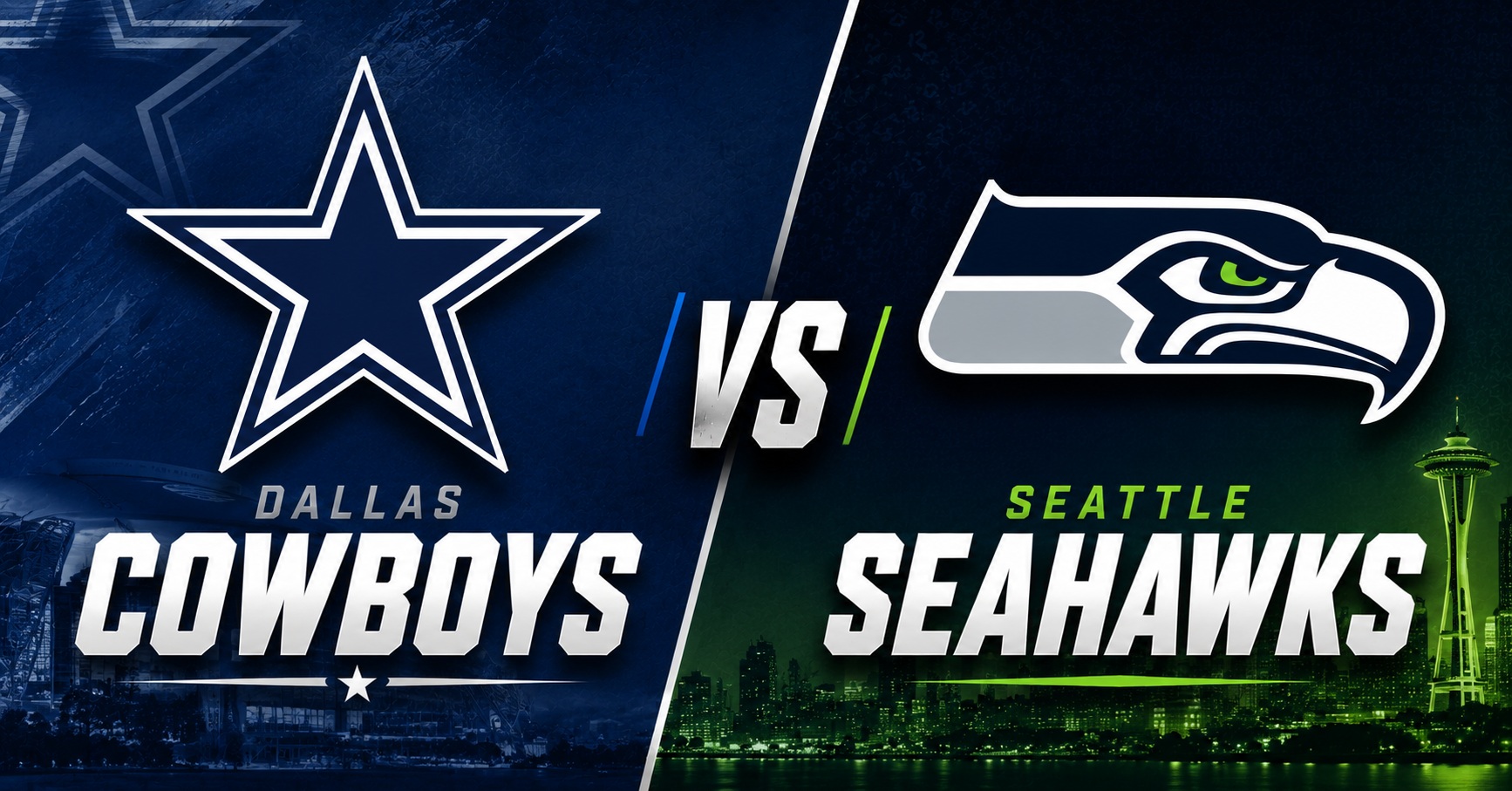 Dallas Cowboys at Seattle Seahawks NFL Preseason Week 1 Pick Dallas Cowboys at Seattle Seahawks NFL preseason Week 1 matchup graphic with spread pick and analysis from Joe Jensen