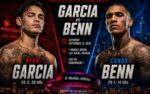 Ryan Garcia vs Conor Benn WBC Welterweight Championship boxing matchup graphic with pick and analysis from Loot