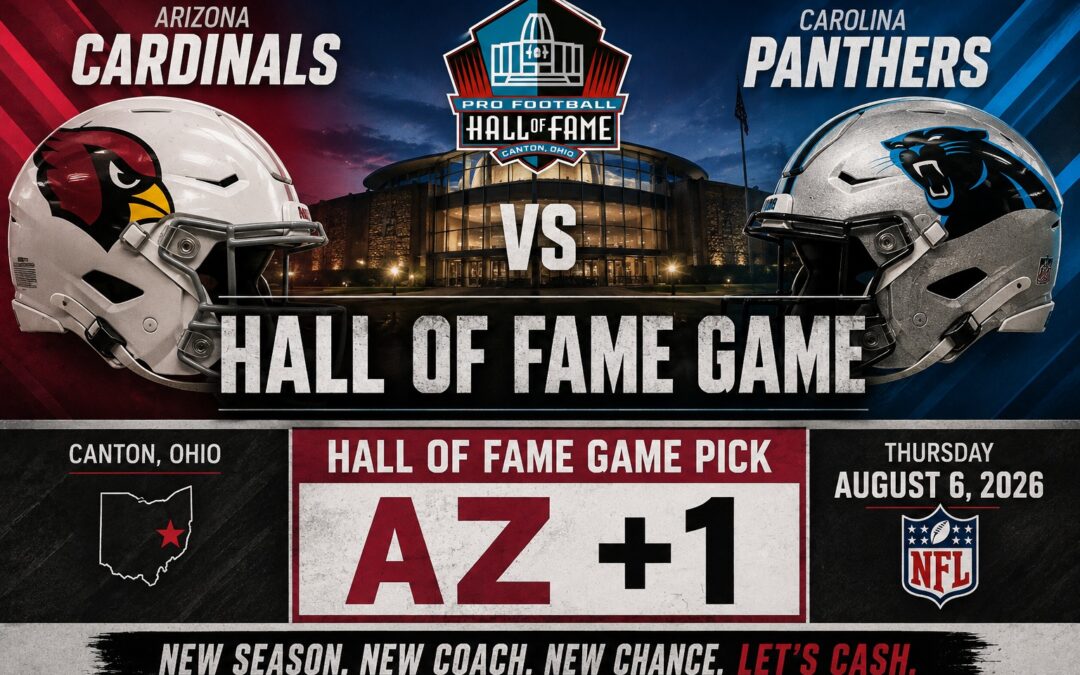 Cardinals vs Panthers Hall of Fame Game Picks, Odds & NFL Prediction