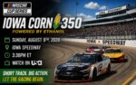 NASCAR Cup Series Iowa Corn 350 race graphic at Iowa Speedway with Sunday picks and analysis