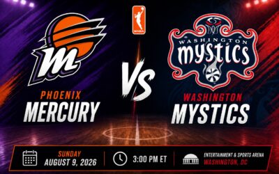 Mercury vs Mystics WNBA Picks, Odds & Total Prediction For August 9th