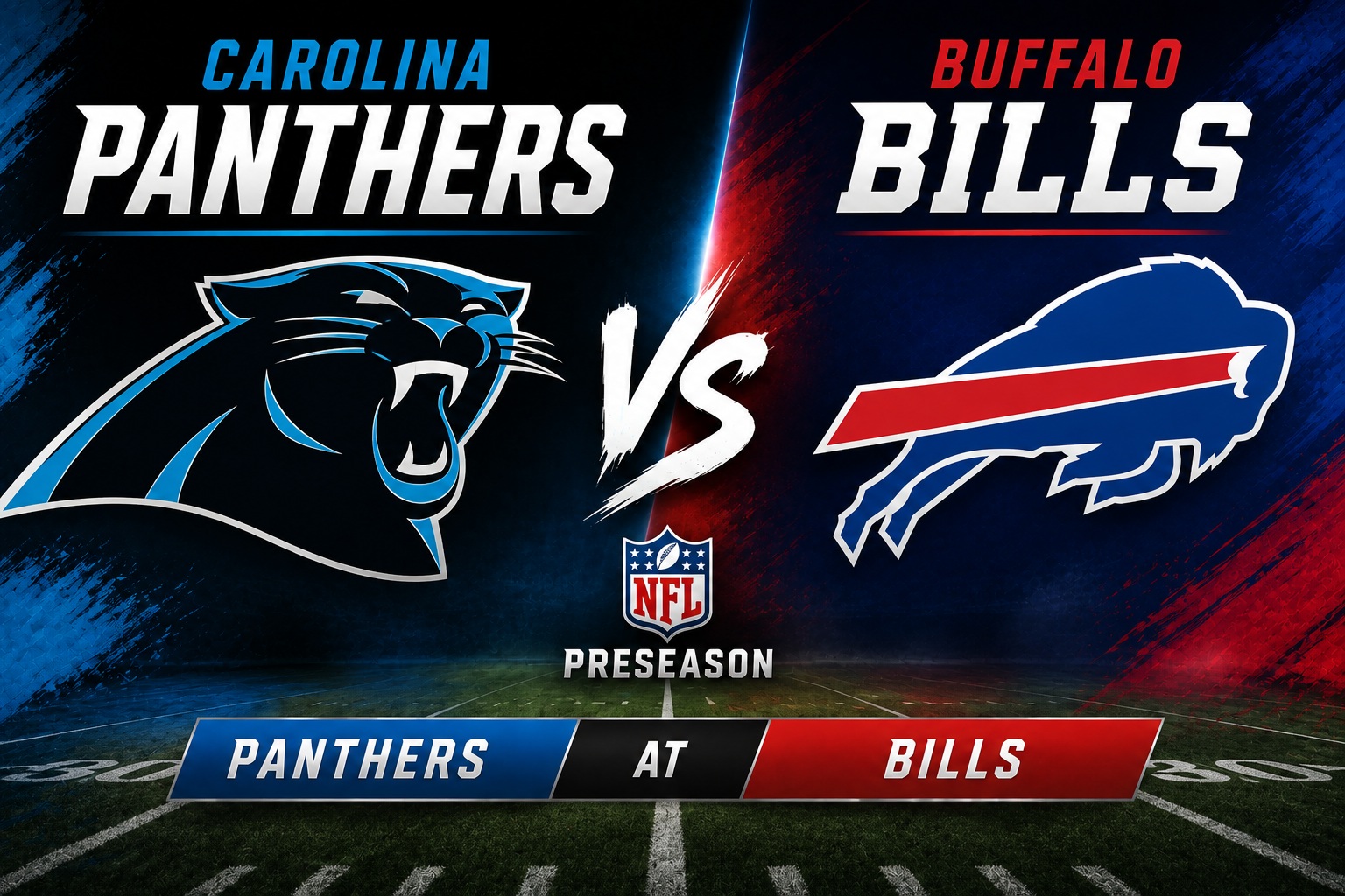 panthers_bills Carolina Panthers at Buffalo Bills NFL Preseason Week 1 Pick