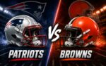 New England Patriots at Cleveland Browns NFL preseason Week 3 matchup graphic with spread pick and analysis from Joe Jensen