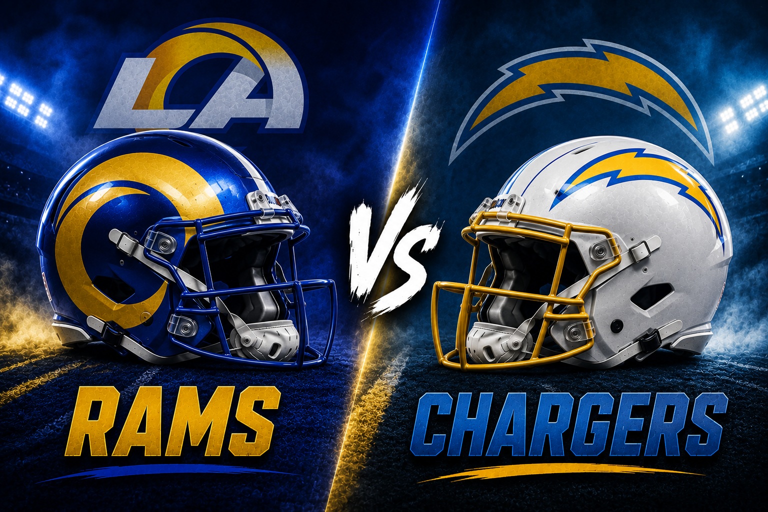 Los Angeles Rams at Los Angeles Chargers NFL Preseason Week 3 Pick Los Angeles Rams at Los Angeles Chargers NFL preseason Week 3 Battle of LA matchup graphic with spread pick and analysis from Joe Jensen