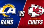 Los Angeles Rams at Kansas City Chiefs NFL preseason Week 1 matchup graphic with total pick and analysis from Joe Jensen