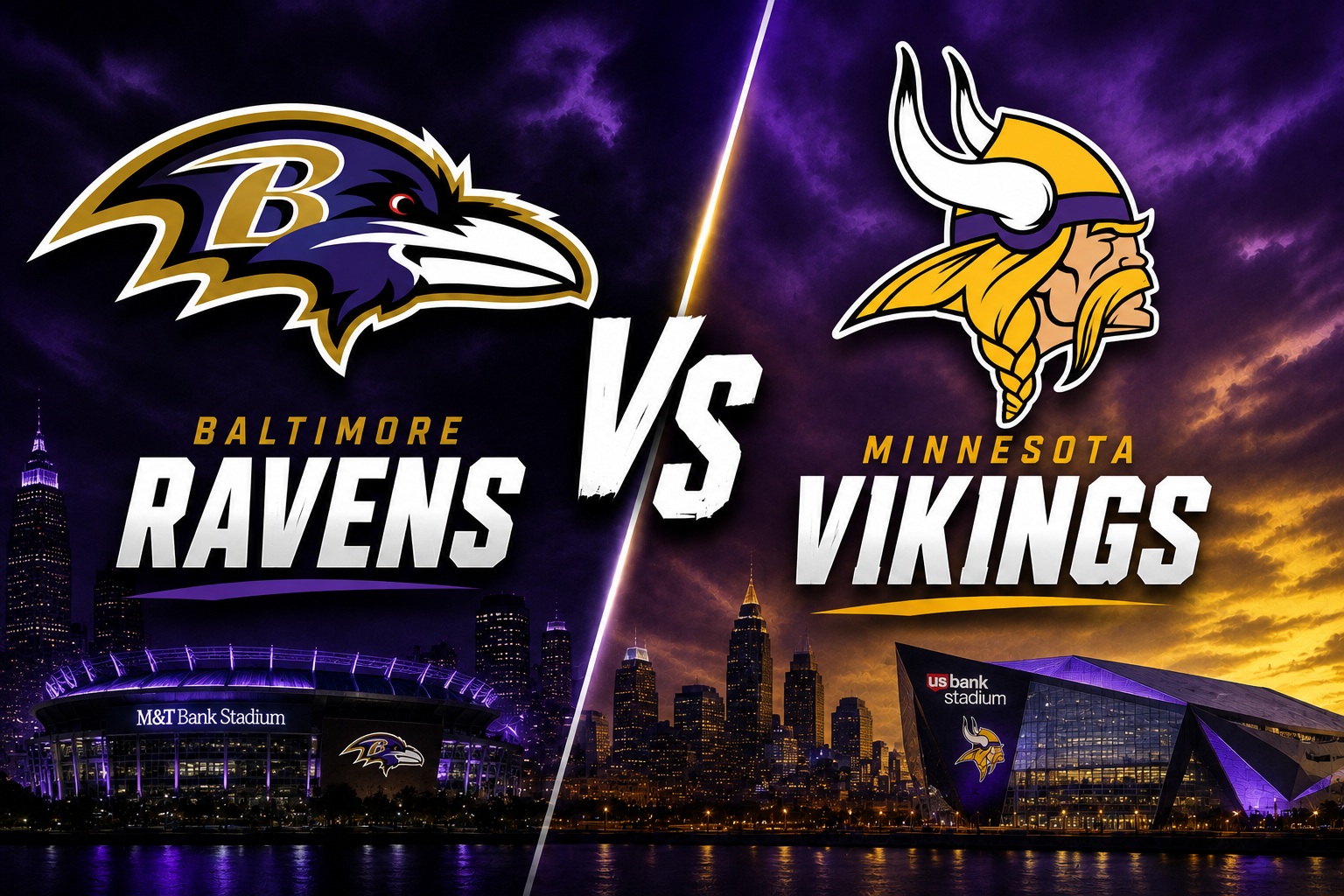 Baltimore Ravens at Minnesota Vikings NFL Preseason Week 2 Pick Baltimore Ravens at Minnesota Vikings NFL preseason Week 2 matchup graphic with spread pick and analysis from Joe Jensen
