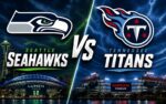 Seattle Seahawks at Tennessee Titans NFL preseason Week 2 matchup graphic with spread pick and analysis from Joe Jensen