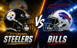 Pittsburgh Steelers at Buffalo Bills NFL preseason Week 3 matchup graphic with spread pick and analysis from Joe Jensen