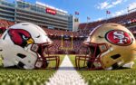Arizona Cardinals at San Francisco 49ers NFL Week 3 matchup graphic with total pick and analysis from Joe Jensen