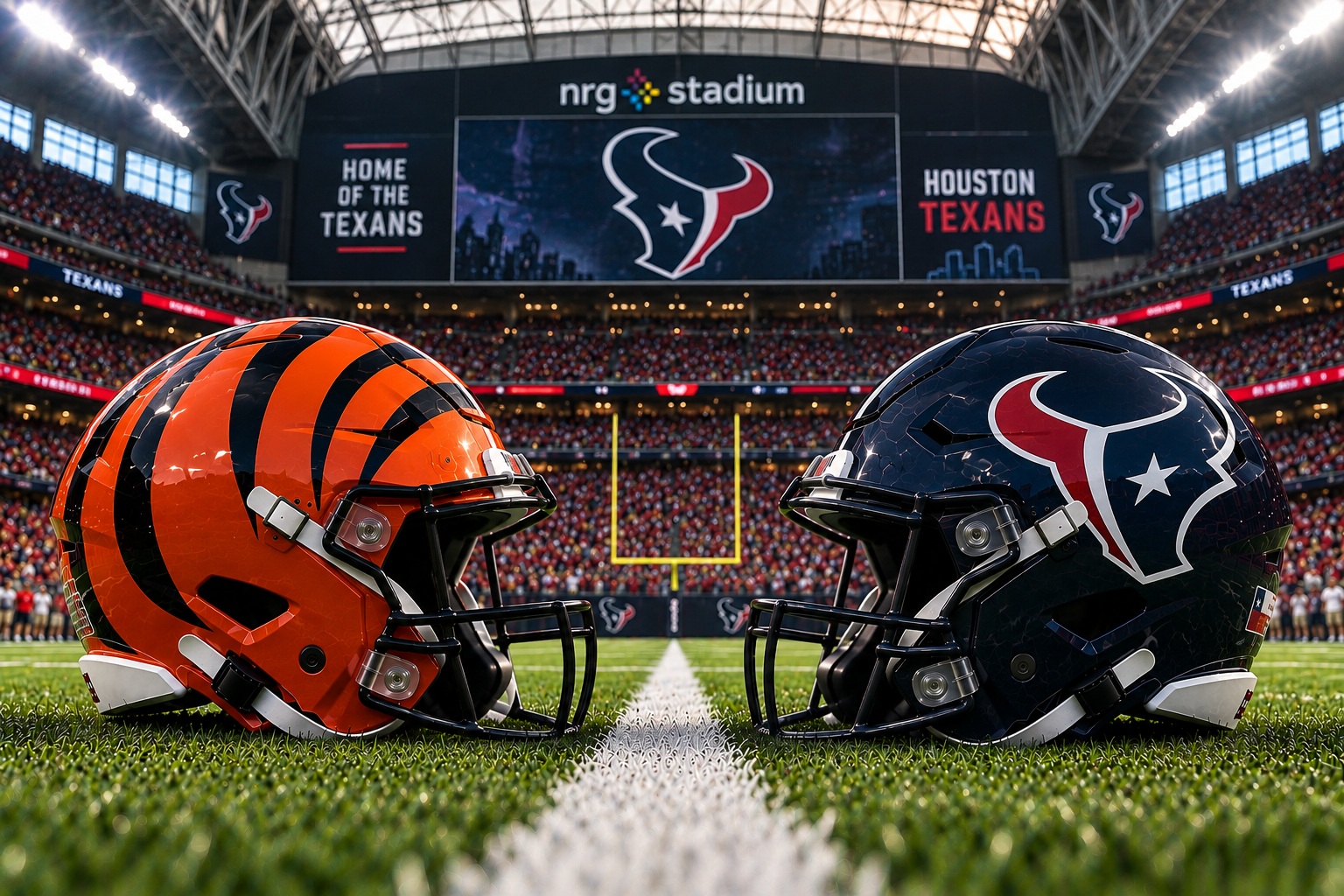 Cincinnati Bengals at Houston Texans NFL Week 2 Pick Cincinnati Bengals at Houston Texans NFL Week 2 matchup graphic with total pick and analysis from Joe Jensen