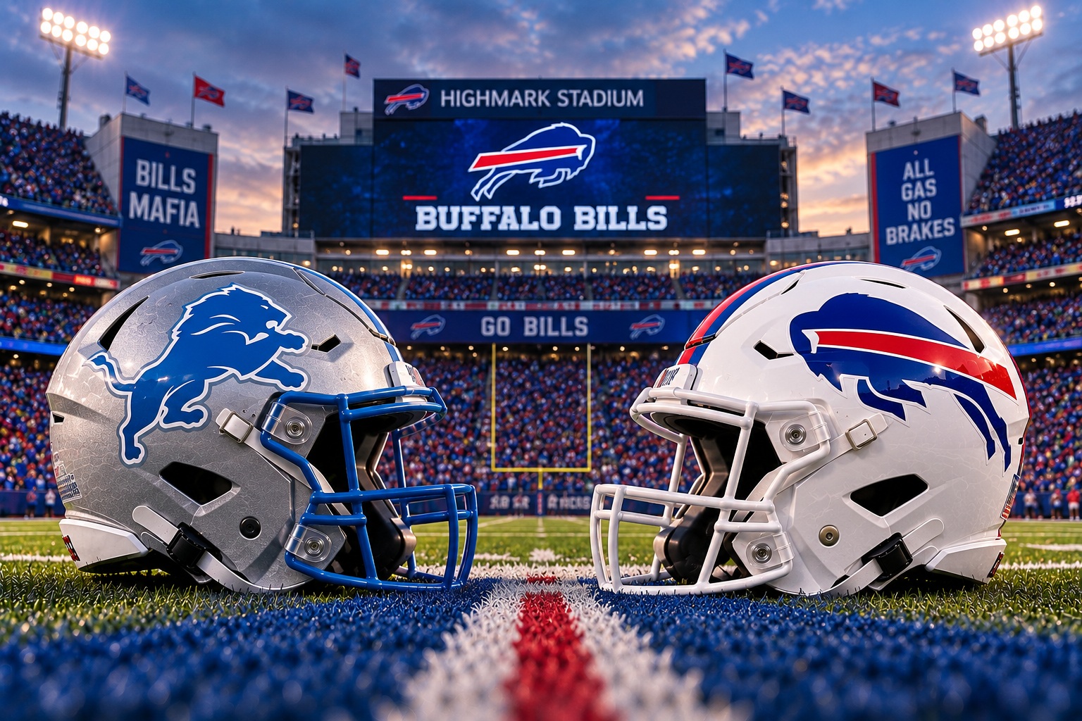 Detroit Lions at Buffalo Bills NFL Week 2 Thursday Night Football Pick Detroit Lions at Buffalo Bills Thursday Night Football Week 2 matchup graphic with total pick and analysis from Joe Jensen