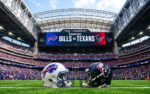 Buffalo Bills at Houston Texans NFL Week 1 matchup graphic with spread pick and analysis from Joe Jensen
