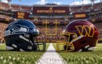 Seattle Seahawks at Washington Commanders NFL Week 3 matchup graphic with total pick and analysis from Joe Jensen