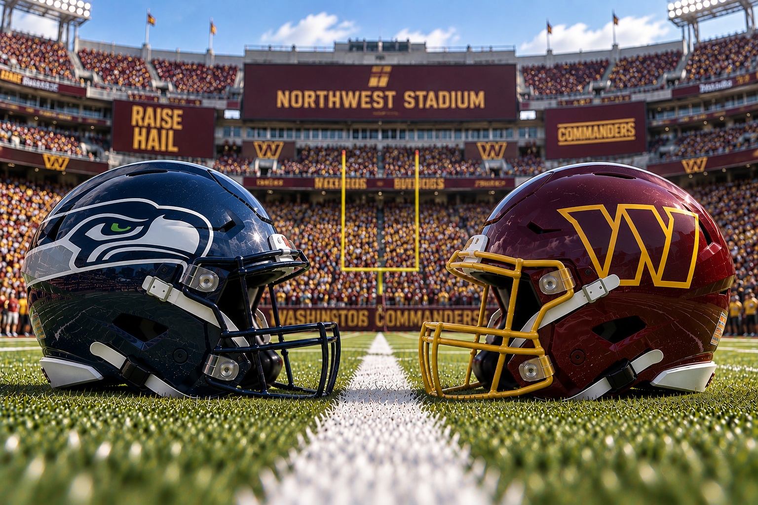 Seattle Seahawks at Washington Commanders NFL Week 3 Pick Seattle Seahawks at Washington Commanders NFL Week 3 matchup graphic with total pick and analysis from Joe Jensen