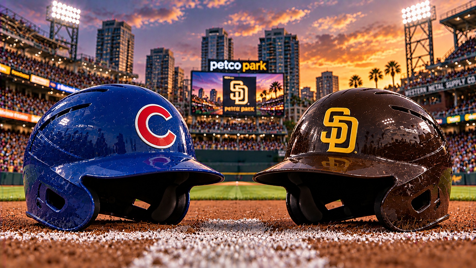 Cubs at Padres NL Wild Card Game 1 Pick Chicago Cubs at San Diego Padres NL Wild Card Series Game 1 matchup graphic with total pick and analysis from Joe Jensen