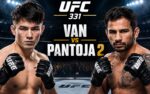 UFC 331 Joshua Van vs Alexandre Pantoja 2 flyweight title fight graphic with pick and analysis from Loot