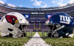 Arizona Cardinals at New York Giants NFL Week 4 matchup graphic with total pick and analysis from Joe Jensen