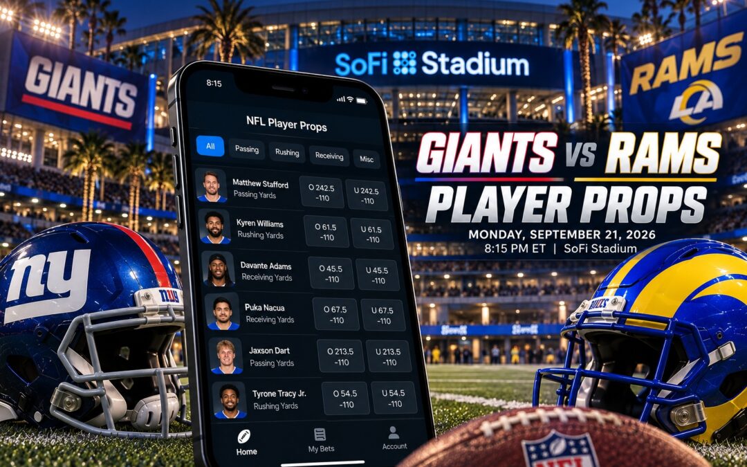 Giants vs Rams Player Props for Monday Night Football