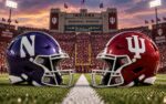 Northwestern Wildcats at Indiana Hoosiers Big Ten matchup graphic with spread pick and analysis from Joe Jensen