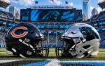Chicago Bears at Carolina Panthers NFL Week 1 matchup graphic with spread pick and analysis from Joe Jensen