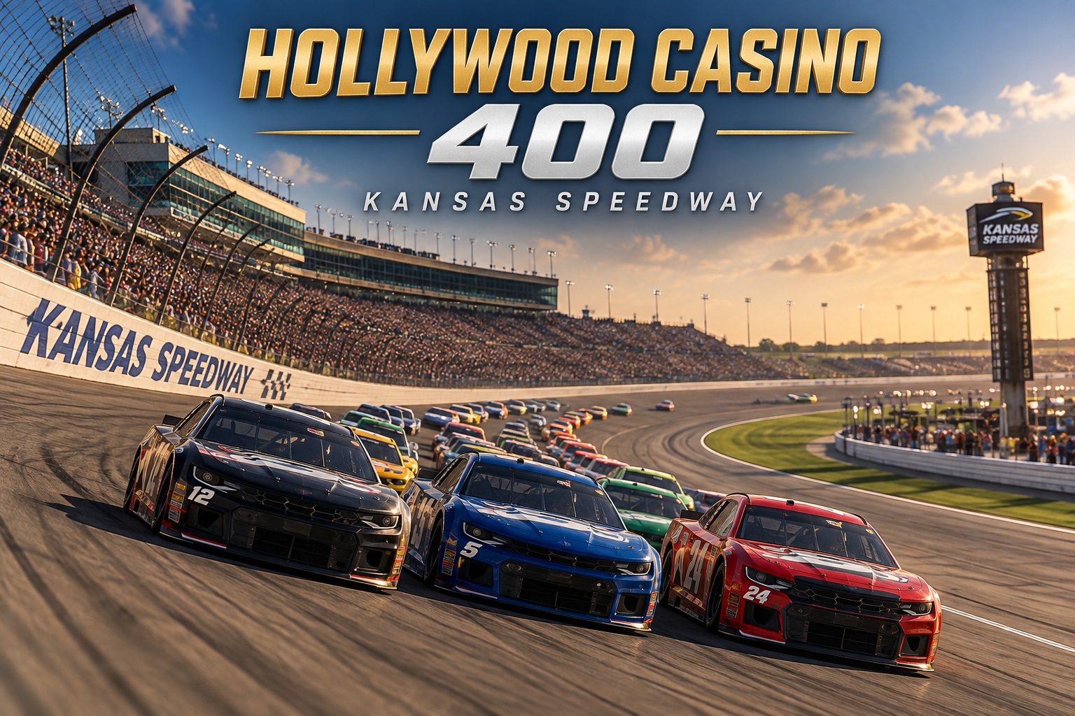 Hollywood Casino 400 Picks, Odds & NASCAR Predictions for Kansas Speedway NASCAR Cup Series Hollywood Casino 400 race graphic at Kansas Speedway with Sunday picks and analysis