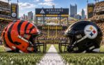Cincinnati Bengals at Pittsburgh Steelers NFL Week 3 matchup graphic with total pick and analysis from Joe Jensen