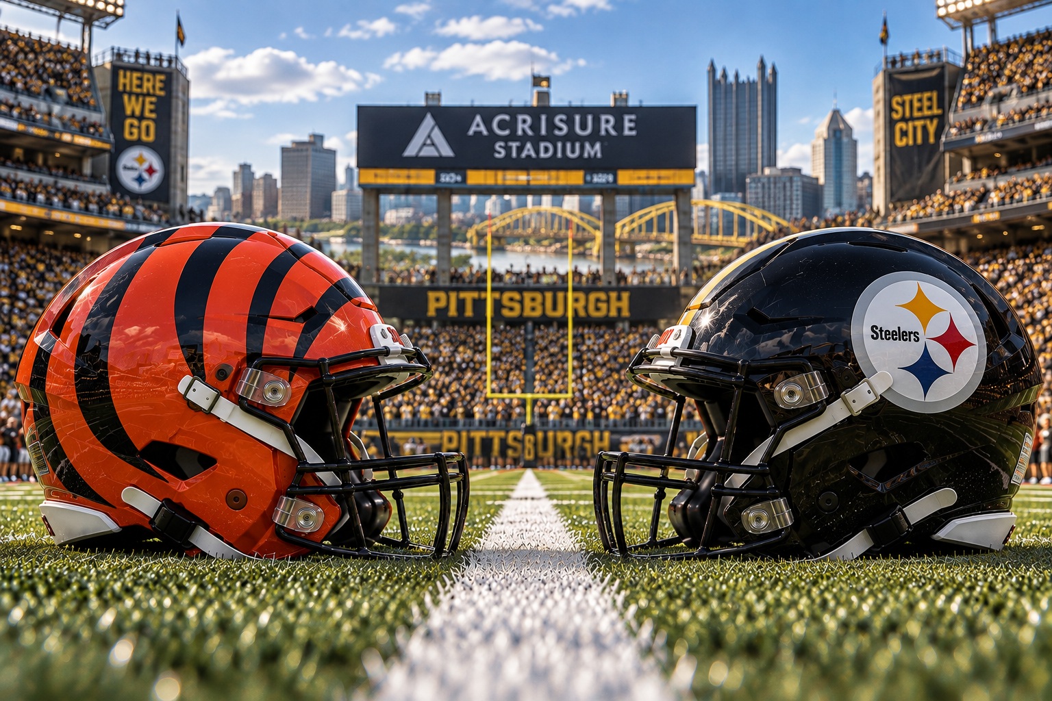 Cincinnati Bengals at Pittsburgh Steelers NFL Week 3 Pick Cincinnati Bengals at Pittsburgh Steelers NFL Week 3 matchup graphic with total pick and analysis from Joe Jensen