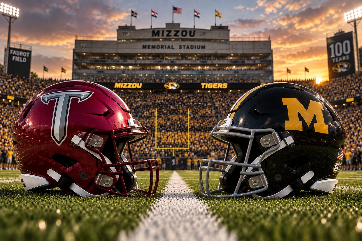 Troy at Missouri College Football Week 3 Pick Troy Trojans at Missouri Tigers college football Week 3 matchup graphic with spread pick and analysis from Joe Jensen