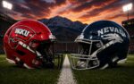Western Kentucky Hilltoppers at Nevada Wolf Pack college football Week 1 matchup graphic with spread pick and analysis from Joe Jensen