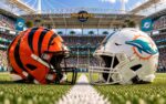 Cincinnati Bengals at Miami Dolphins NFL Week 5 matchup graphic with total pick and analysis from Joe Jensen