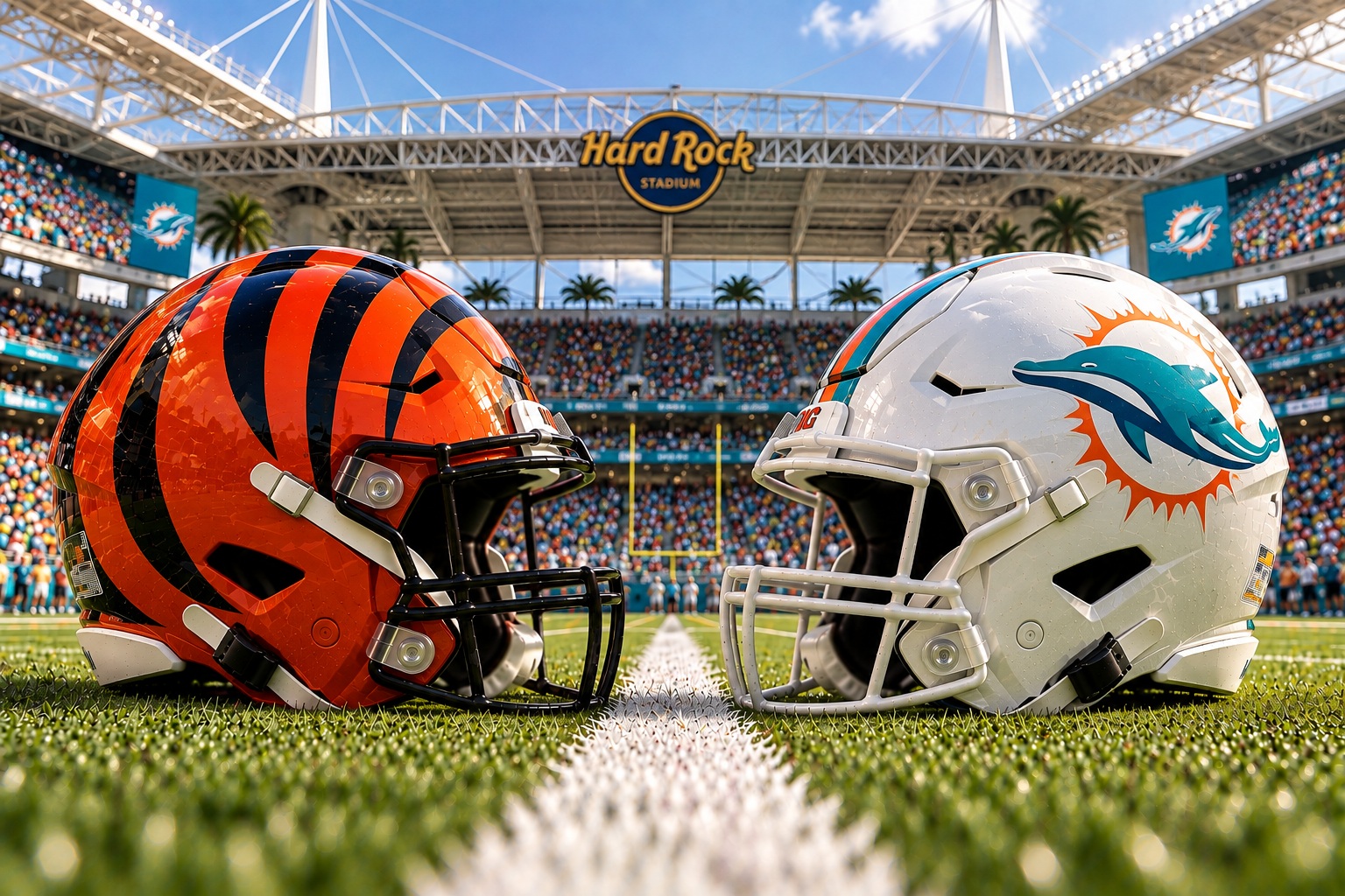Cincinnati Bengals at Miami Dolphins NFL Week 5 Pick Cincinnati Bengals at Miami Dolphins NFL Week 5 matchup graphic with total pick and analysis from Joe Jensen