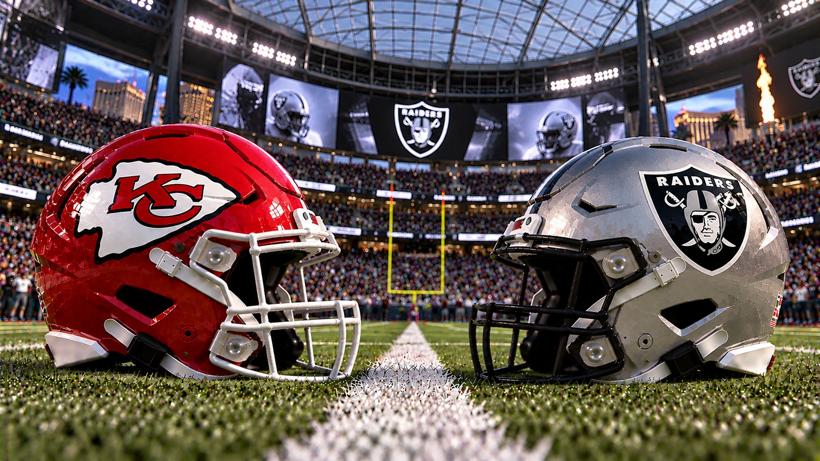 Kansas City Chiefs at Las Vegas Raiders NFL Week 4 Pick Kansas City Chiefs at Las Vegas Raiders NFL Week 4 matchup graphic with spread pick and analysis from Joe Jensen