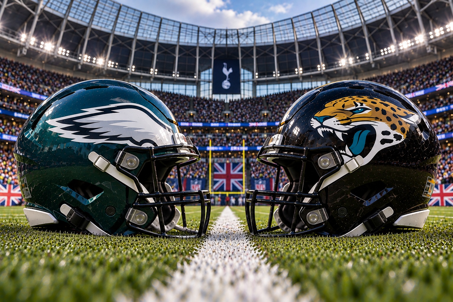 Philadelphia Eagles vs Jacksonville Jaguars NFL Week 5 London Pick Philadelphia Eagles vs Jacksonville Jaguars NFL Week 5 London matchup graphic with total pick and analysis from Joe Jensen