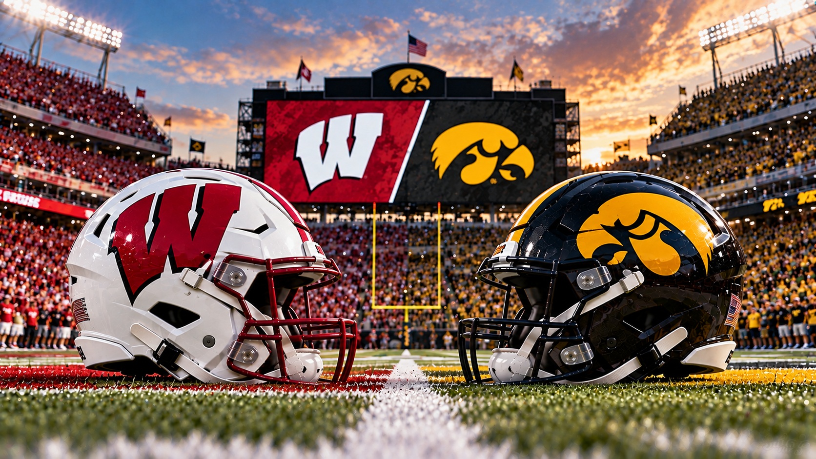 Wisconsin Badgers vs Iowa Hawkeyes Prediction