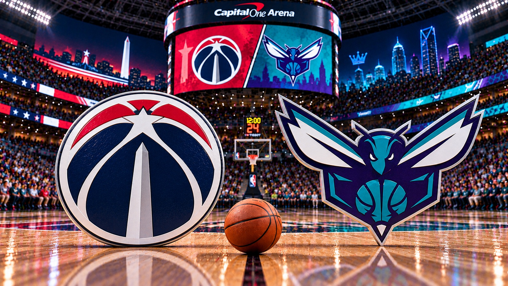 Washington Wizards at Charlotte Hornets Prediction and Odds
